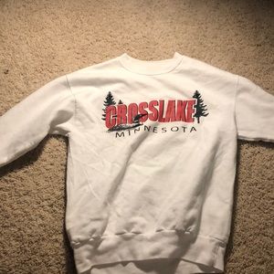 Crosslake Minnesota crewneck